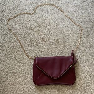 Urban Outfitters maroon purse